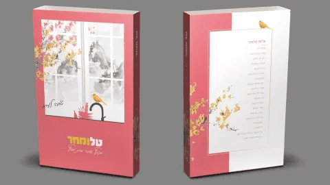 רקע אפור, שני צבעים באמצע